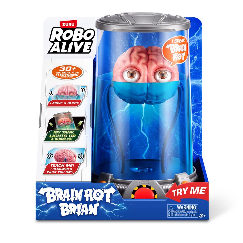 Robo Alive Brain Rot Brian – Talende robothjerne