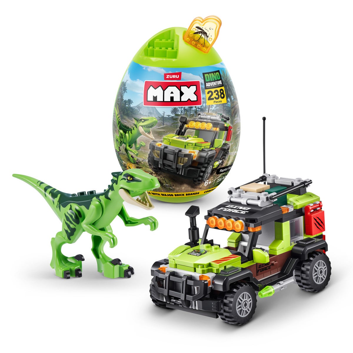 ZURU Max, Dino Adventure Dino Adventure 238 deler