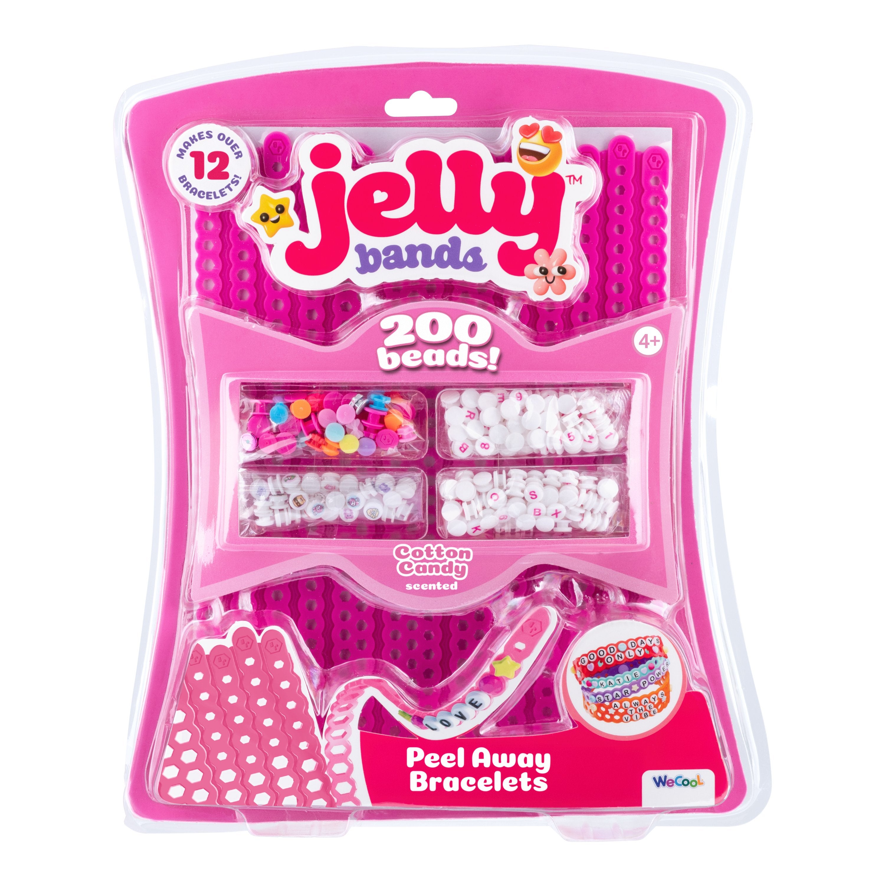 JELLY BANDS Armbånd – Candy, Grape eller Orange Creamsicle