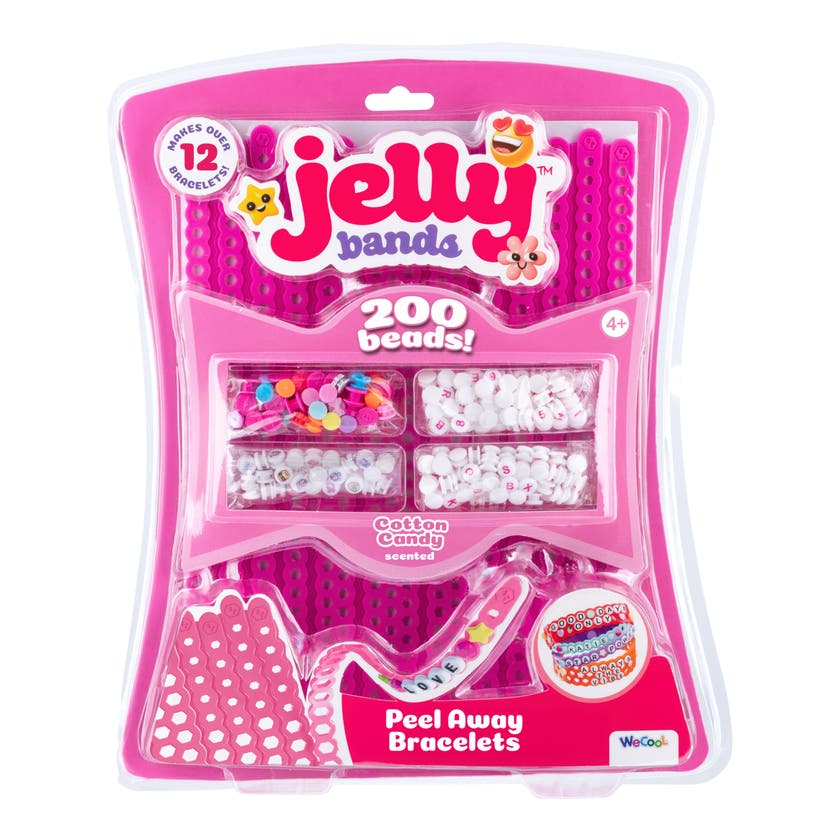 JELLY BANDS Armbånd – Candy, Grape eller Orange Creamsicle