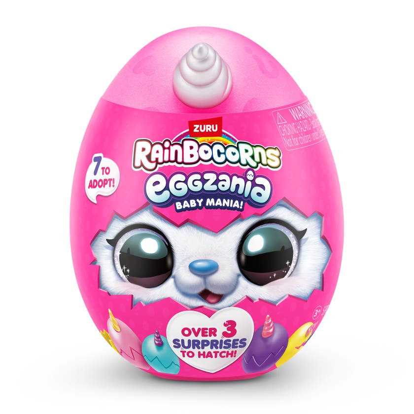 Rainbocorns - Baby Eggzania Plysj